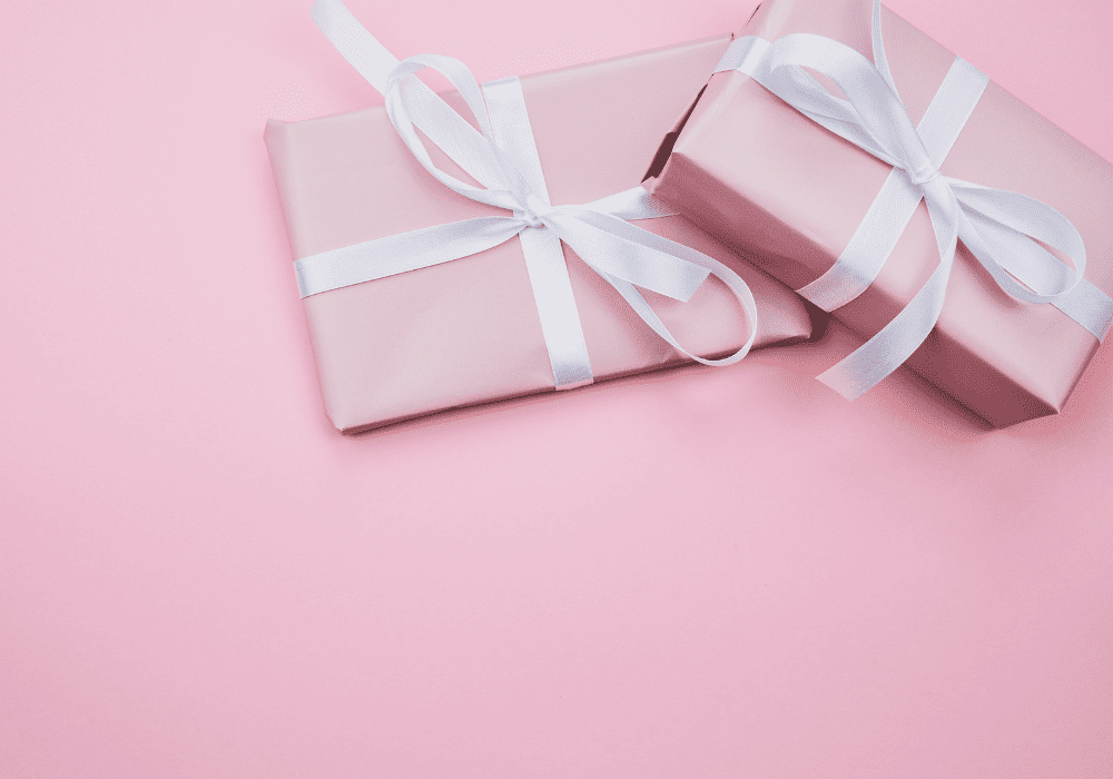 zwei Geschenke Kleinigkeit