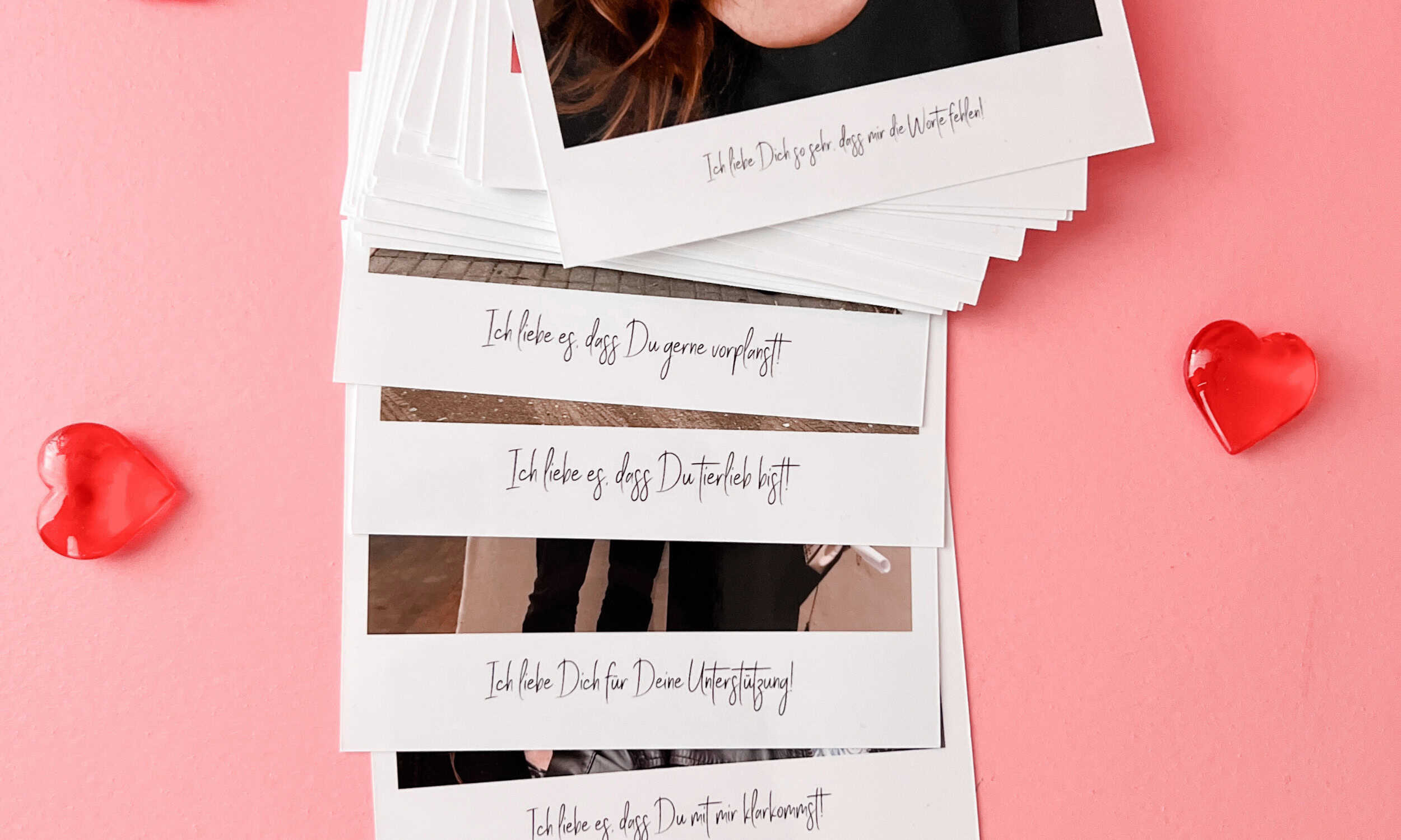 Personalisiertes Fotogeschenk Valentinstag