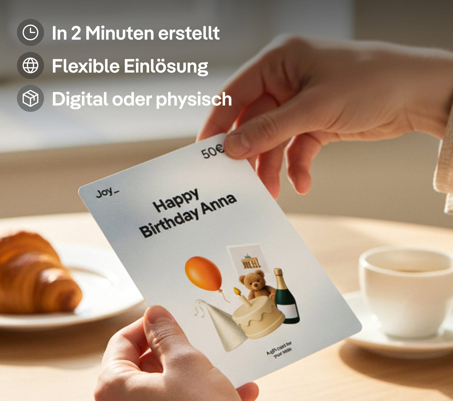 Joy_ - der flexible Geschenkgutschein