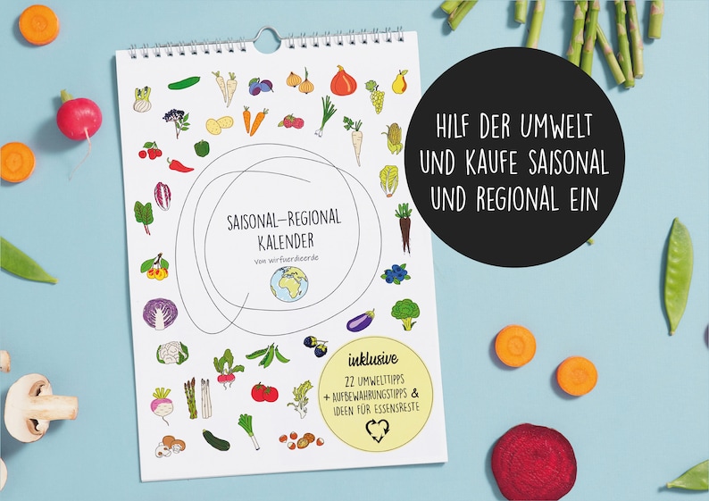 Saisonkalender für Obst und Gemüse
