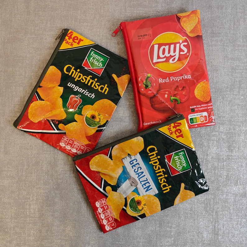 Upcycling-Tasche Chips